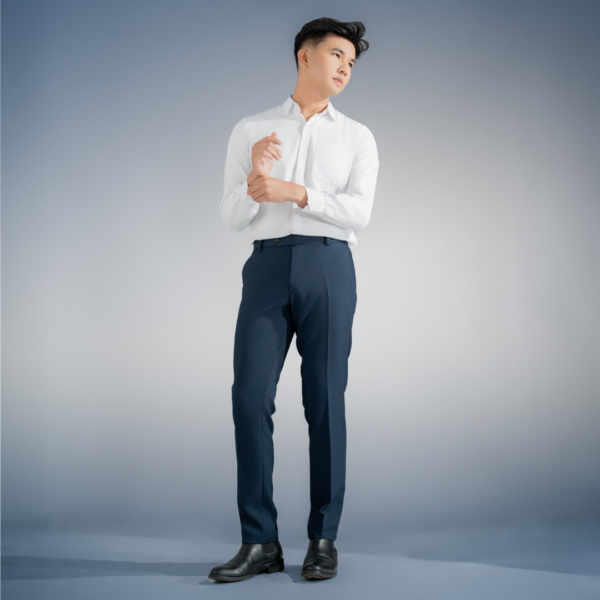 CLASSIC TROUSER - NAVY SLIMFIT - Gambar 5