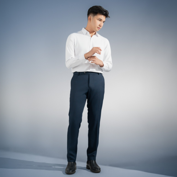 CLASSIC TROUSER - NAVY SLIMFIT