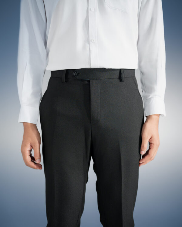 CLASSIC TROUSER - HITAM SLIMFIT - Gambar 3