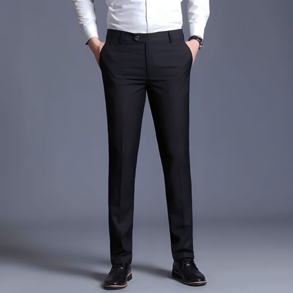 CLASSIC TROUSER - CELANA BAHAN PRIA SLIMFIT - Gambar 2